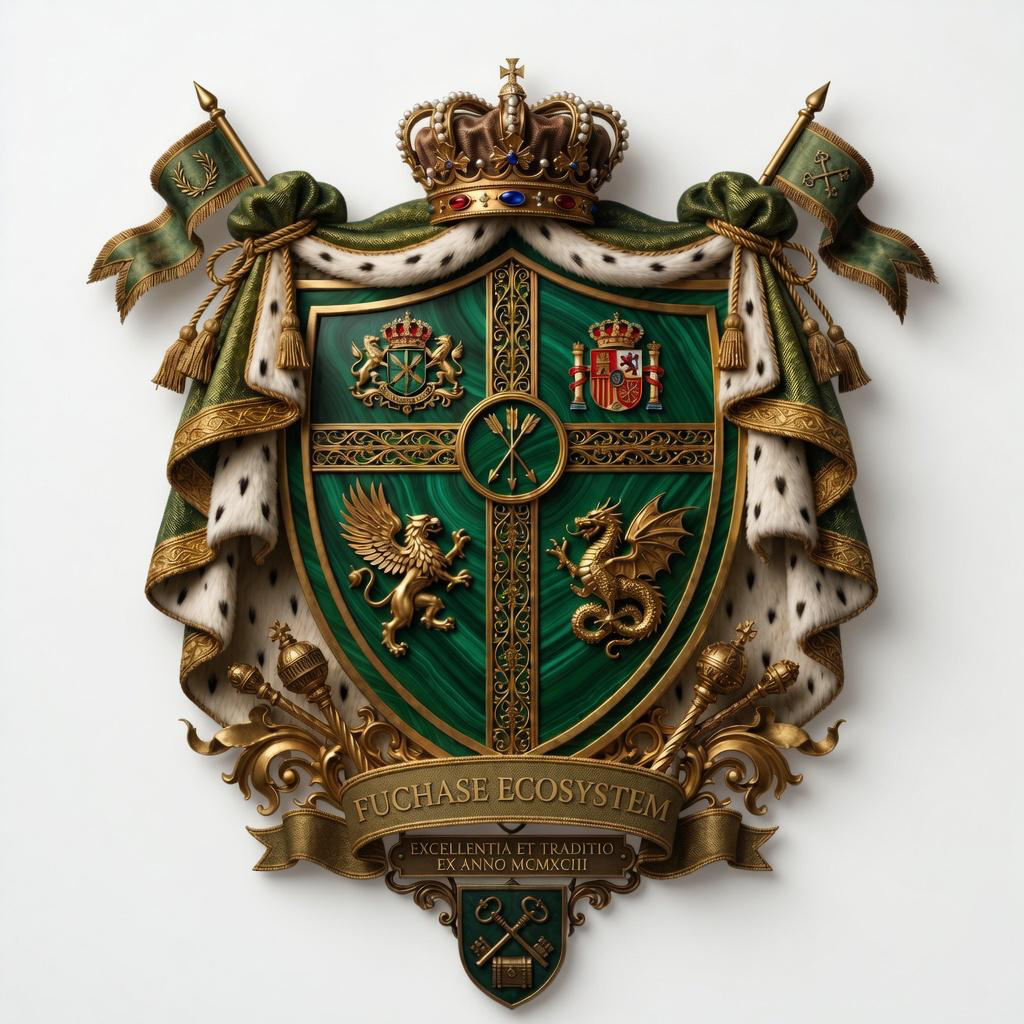 Fuchase Ecosystem heraldic crest